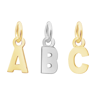 Finished Initials and Numbers