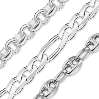 Sterling Silver Permanent Chains