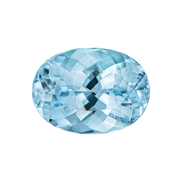 Oval Aquamarine - March Birthstones