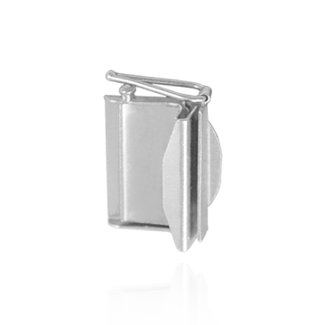 Open Top Box Clasps with Safety (3.25 mm - 30 mm)