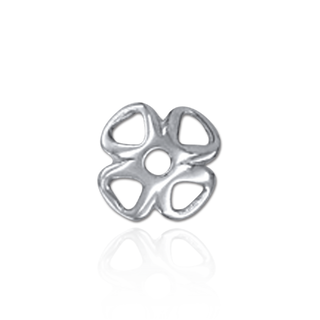 Fancy Cap Ends in Sterling Silver