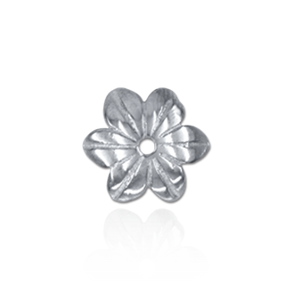 Fancy Cap Ends in Sterling Silver