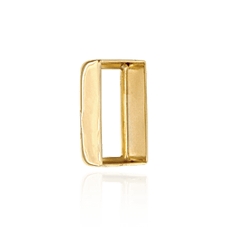 Emerald Shape Cushion Low Bezels in 14K Gold (8.00 x 6.00 mm - 20.00 x 15.00 mm)