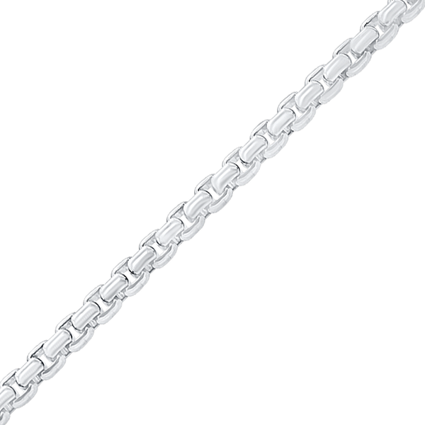 Bulk / Spooled Round Box Chain in Sterling Silver (1.60 mm - 4.00 mm)