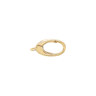 Oval Open In Chain Connectors / Charm Hangers / Carabiners (6 x 12 mm - 9 x 15 mm)