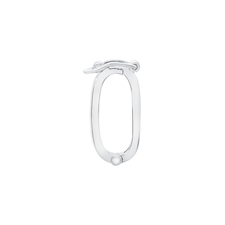 Plain Chain Connectors / Charm Hangers / Carabiners with Figure Eight Clasp (7.2 x 15.4 mm - 7.7 x 18.4 mm)