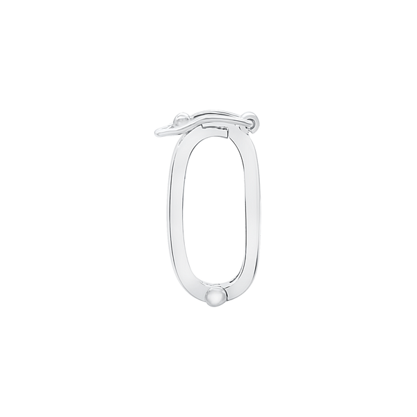 Plain Chain Connectors / Charm Hangers / Carabiners with Figure Eight Clasp (7.2 x 15.4 mm - 7.7 x 18.4 mm)