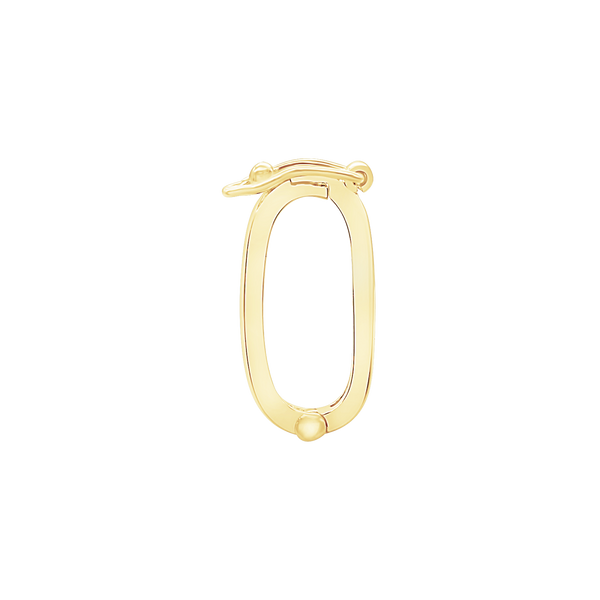 Plain Chain Connectors / Charm Hangers / Carabiners with Figure Eight Clasp (7.2 x 15.4 mm - 7.7 x 18.4 mm)