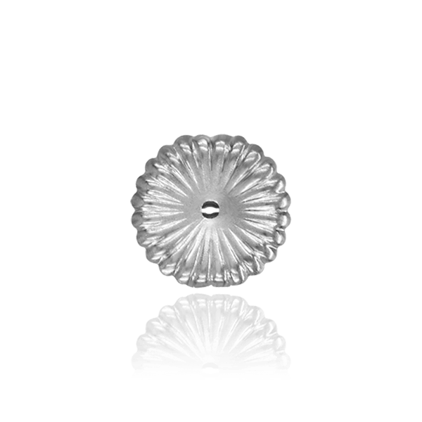 Jumbo Friction (Push) Ear Back (9 x 4 mm) (Fits Post Size .030" - .036")