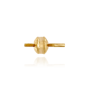 Threaded (Screw) Post and Back Set (5 x 4 mm) (Post: 1/2" x .036")