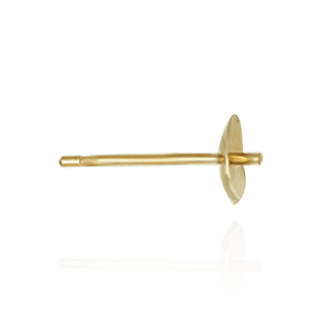 Pearl Cup Earrings with Peg