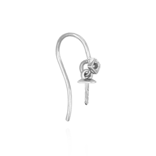 Accented Shepherd Hook with 4 mm Cup (19 x 10 mm)