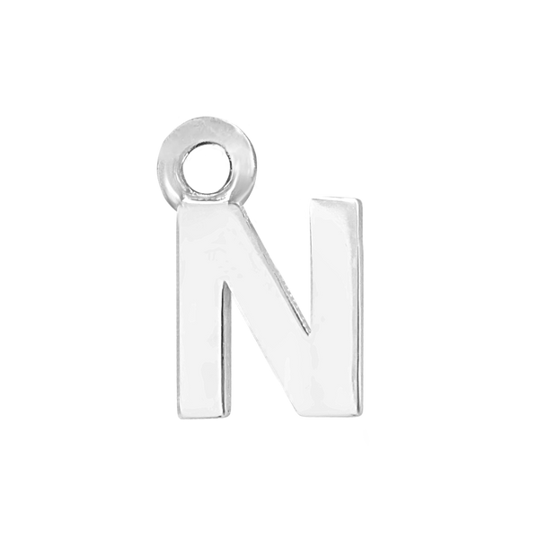 Block Initials with 1 Jump Ring (11 mm)