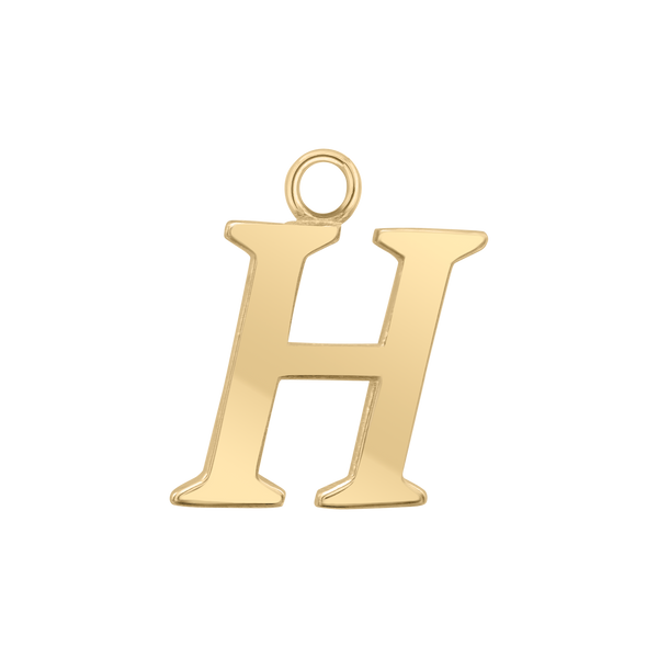 Capitolina Extra Bold Italic Initials with 1 Jump Ring (13 mm)