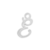 Script Initials with 1 Jump Ring (7 mm)