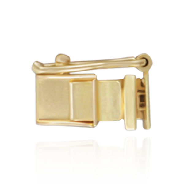 Hidden Box Clasps with Push Bar Release (3.25 mm - 10 mm)