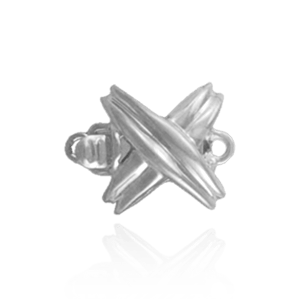 Pearl Clasps for Single Strand (11x10 mm)