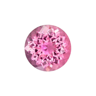 Round Pink Tourmaline - October Birthstones
