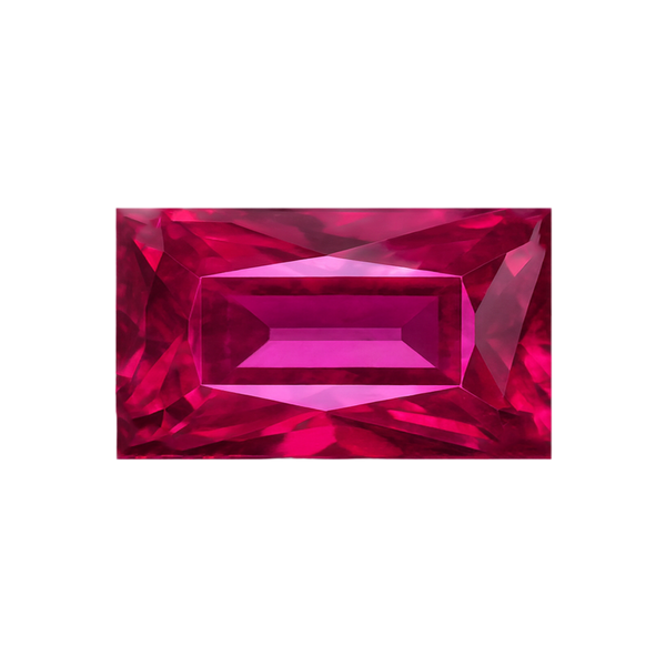 Baguette Ruby - July Birthstones