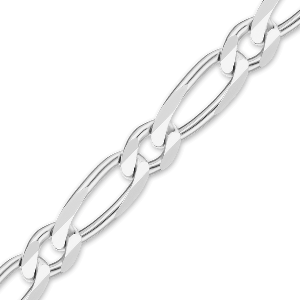 Bulk / Spooled Single Figaro Chain in Sterling Silver (1.70 mm - 6.80 mm)