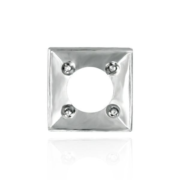 Square Plates for Round Stone (5.50 mm - 9.00 mm)