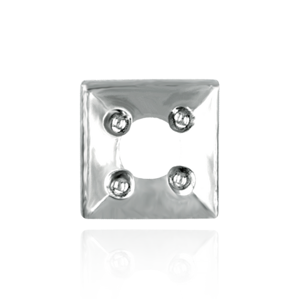 Square Plates for Round Stone (5.50 mm - 9.00 mm)