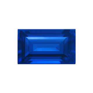 Baguette Sapphire - September Birthstones