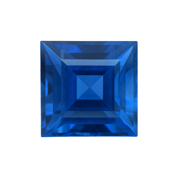 Square Sapphire - September Birthstones