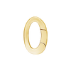 Oval Open In Chain Connectors / Charm Hangers / Carabiners (7.5 x 12 mm - 8.5 x 13.5 mm)