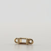 Video image preview for Baguette Bezel Pendant in 14K Gold (3.00 x 1.50 mm - 4.00 x 2.00 mm)