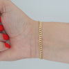 Video image preview for Finished Handmade Cuban Curb Necklace in 14K Yellow Gold (4.00 mm - 11.00 mm)