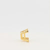 Video image preview for Square Heavy Casted V Prong Settings in 14K Gold (3.00 mm - 10.00 mm)