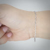Video image preview for Bulk / Spooled Elongated Diamond Cut Cable Chain in 14K & 18K White Gold (1.00 mm - 3.30 mm)