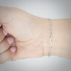 Video image preview for Bulk / Spooled Paperclip Cable Chain in 14K White Gold (2.50 mm - 3.50 mm)