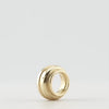 Video image preview for Round Wide Base Bezels in 14K Gold (4.00 mm - 6.50 mm)