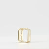Video image preview for Emerald Shape Tapered Bezels With Airline in 14K Gold (5.00 x 3.00 mm - 10.00 x 8.00 mm)