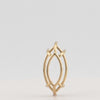 Video image preview for Six Prong Marquise Shape Tapered Base Wire Basket Settings in 14K Gold (4.25 x 1.75 mm - 21.00 x 10.50 mm)
