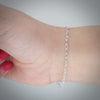 Video image preview for Bulk / Spooled Flat Textured Cable Chain in Sterling Silver (1.60 mm - 3.10 mm)