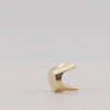 Video image preview for Four Prong Round Closed Back Standard Settings in 14K Gold (1.75 mm - 6.50 mm)