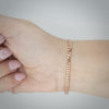 Video image preview for Bulk / Spooled Classic Curb Chain in 14K Pink Gold (1.23 mm - 3.40 mm)