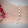 Video image preview for Bulk / Spooled Handmade Chain in Sterling Silver (6.30 mm)
