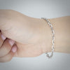 Video image preview for Bulk / Spooled Elongated Diamond Cut Cable Chain in 14K & 18K White Gold (1.00 mm - 3.30 mm)
