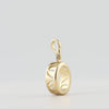 Video image preview for Oval Back-Set Bezel Pendant in 14K Gold (6.00 x 4.00 mm - 9.00 x 7.00 mm)