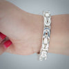 Video image preview for Bulk / Spooled Square Byzantine Handmade Chain in Sterling Silver (2.40 mm - 8.30 mm)