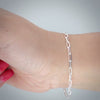 Video image preview for Bulk / Spooled Light Elongated Diamond Cut Cable Chain in Sterling Silver (1.50 mm - 2.70 mm)