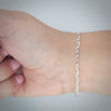 Video image preview for Bulk / Spooled Elongated Diamond Cut Cable Chain in Sterling Silver (1.80 mm - 2.50 mm)
