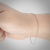 Video image preview for Bulk / Spooled Diamond Cut Round Bead Chain in 14K White Gold (1.20 mm - 1.90 mm)