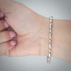 Video image preview for Bulk / Spooled Alternating Oval / Round Bead Chain in Sterling Silver (4.00 mm)