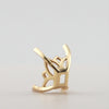 Video image preview for Four Prong Emerald Shape Scroll Fancy Settings in 14K Gold (7.00 x 5.00 mm - 11.00 x 8.00 mm)