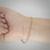 Video image preview for Bulk / Spooled Classic Puffed Mariner Link Semi-Solid Chain in 14K Pink Gold (3.80 mm)